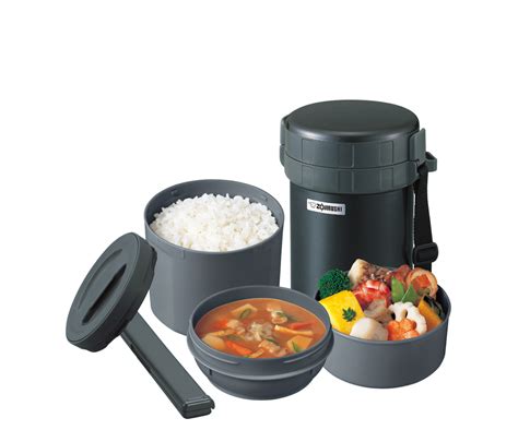 stainless steel vacuum insulated tiffin box sl xce20|Zojirushi SL.